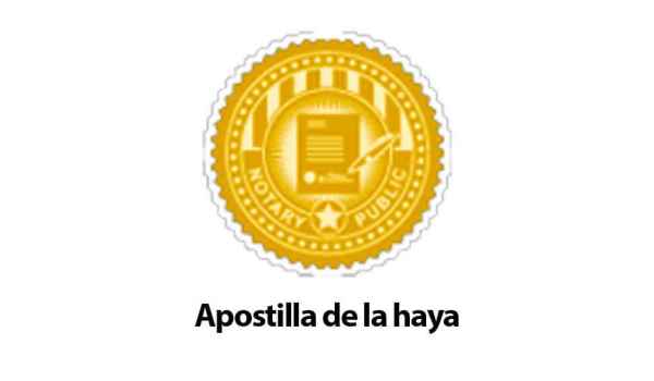 Apostilla de la haya