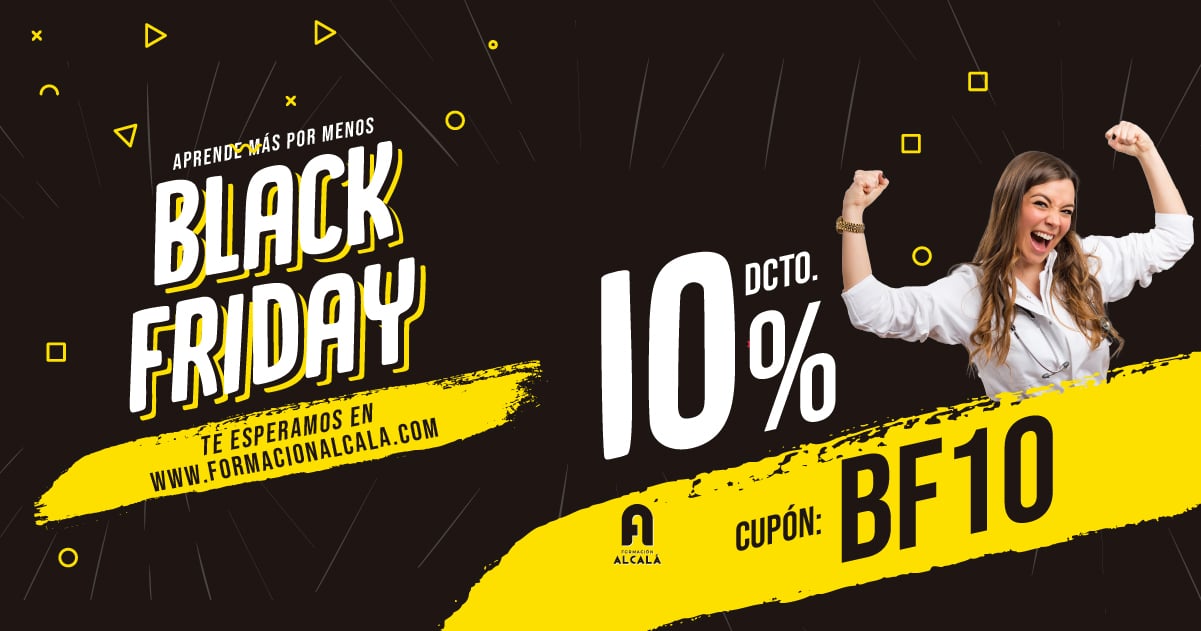 Becas Black Friday en Formación Alcalá