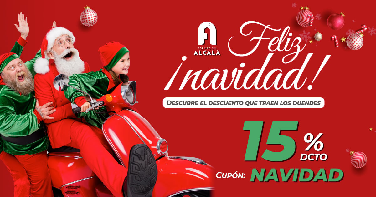 Banner Llegan los Duendes de la Navidad a dar Color a Formación Alcalá