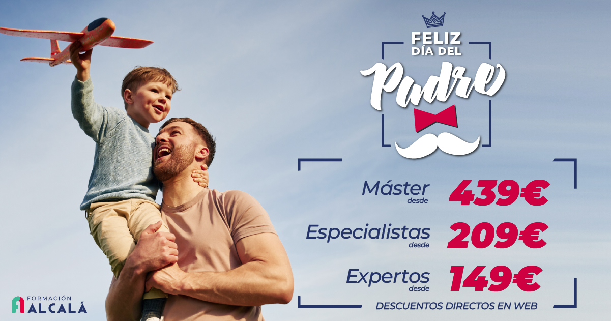 Banner Día del Padre en Formación Alcalá