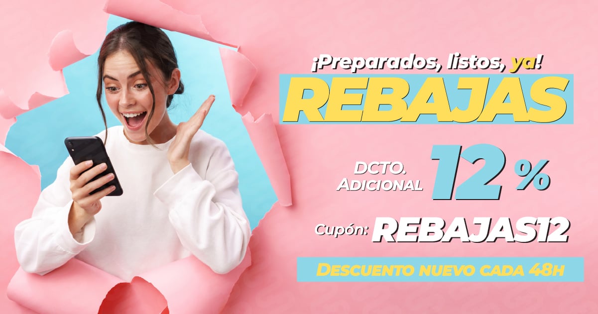 Banner Llegaron las Rebajas a Formación Alcalá