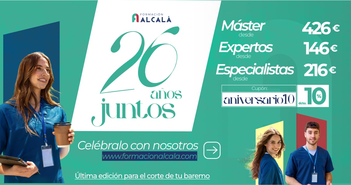 Descuentos de Aniversario en Formación Alcalá