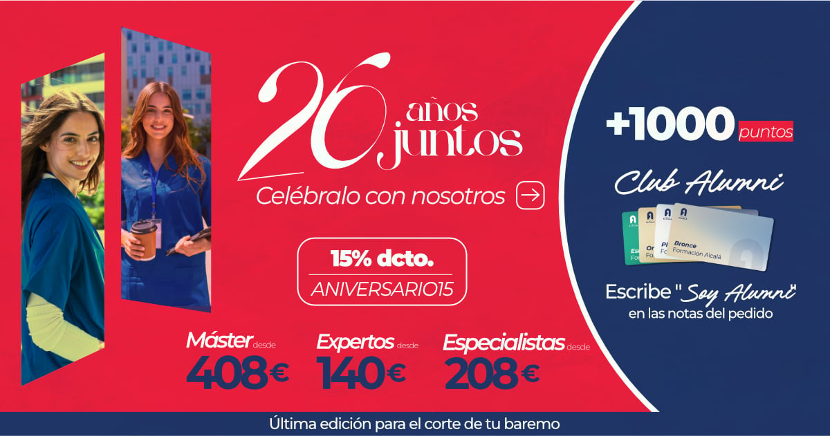 Descuentos de Aniversario en Formación Alcalá