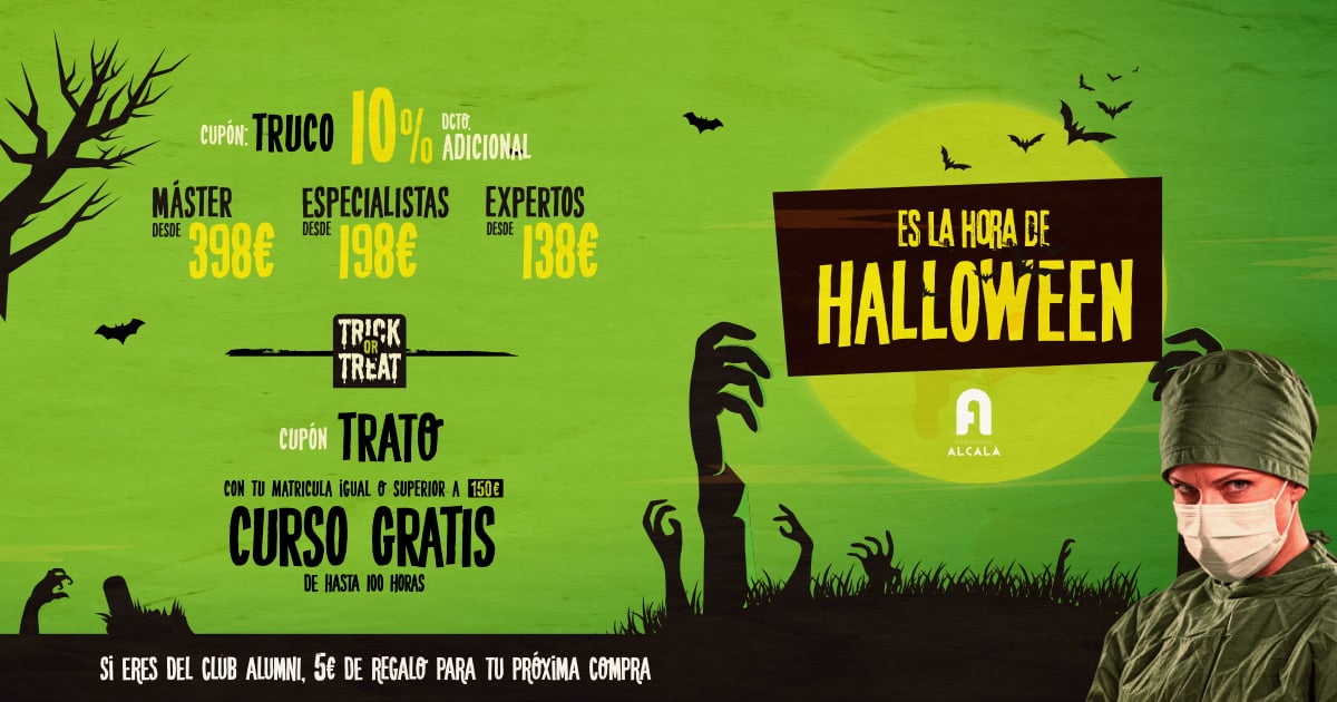 Llega Halloween a Formación Alcalá